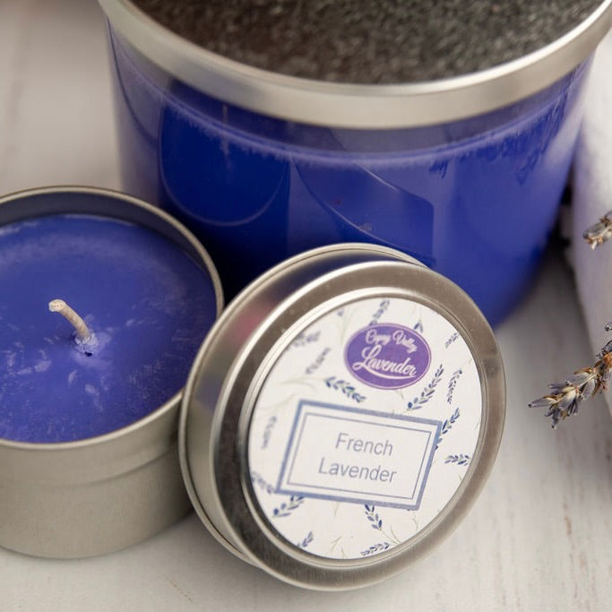 THREE WICK CANDLE WITH LID