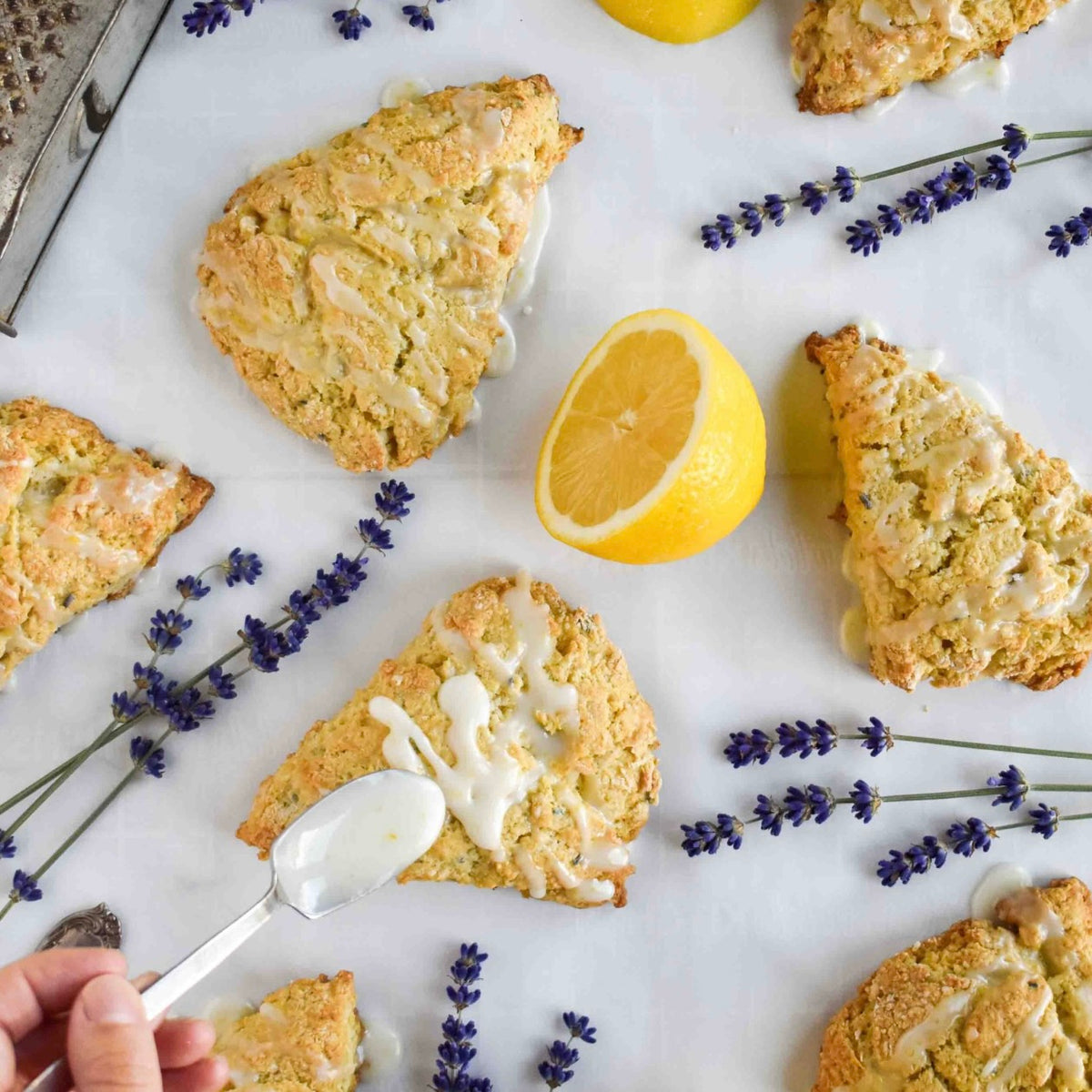 LAVENDER LEMON SCONES BAKING MIX