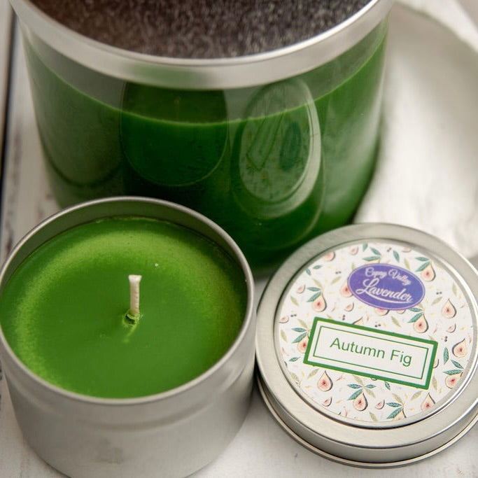 THREE WICK CANDLE WITH LID