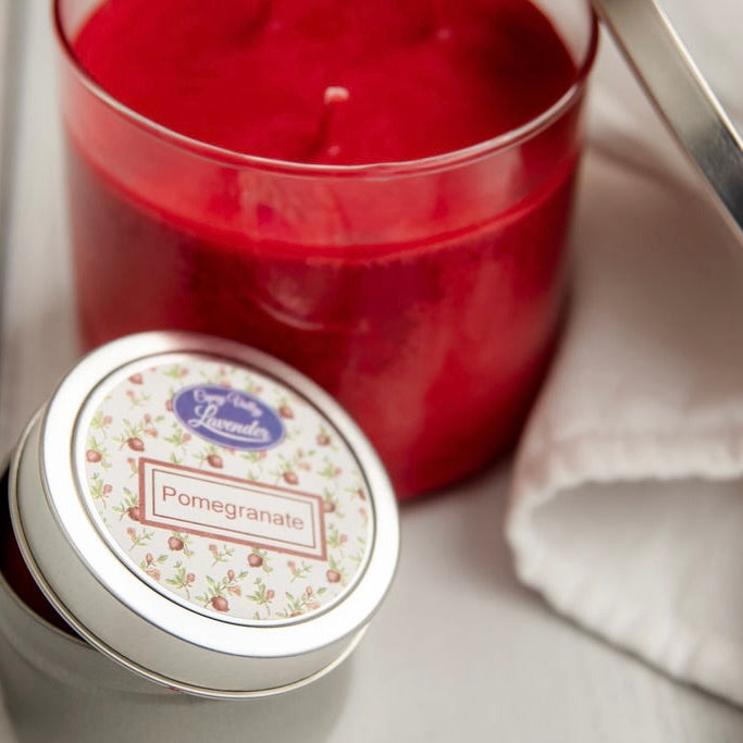 THREE WICK CANDLE WITH LID