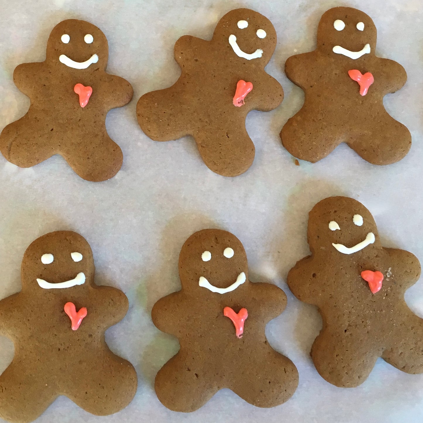 GINGERBREAD COOKIES -- CHEWY STYLE!