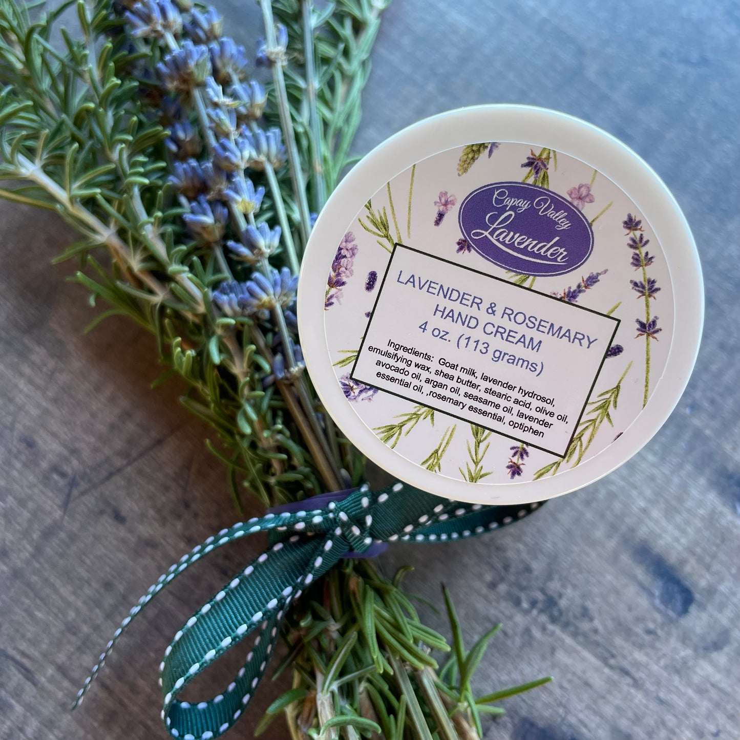 LAVENDER + ROSEMARY HAND CREAM