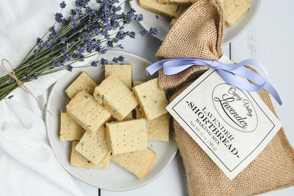 LAVENDER SHORTBREAD BAKING MIX