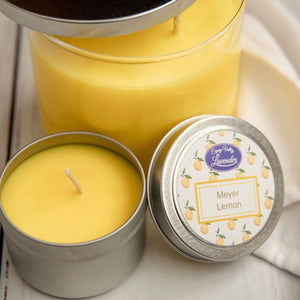 THREE WICK CANDLE WITH LID