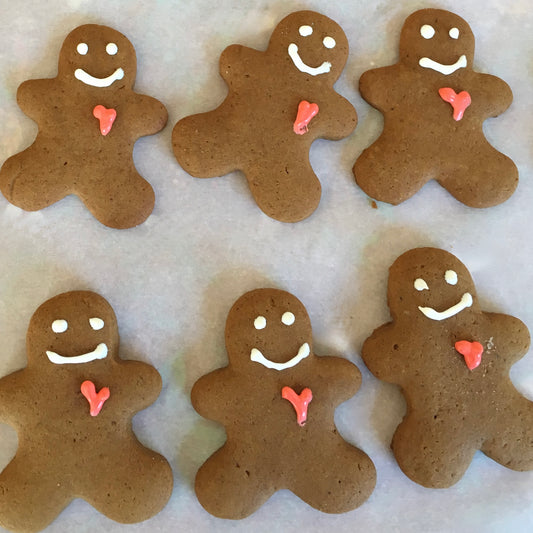 GINGERBREAD COOKIES -- CHEWY STYLE!
