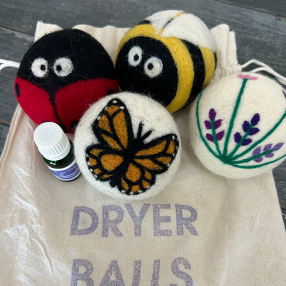 DRYER BALLS & ESSENTIAL OIL