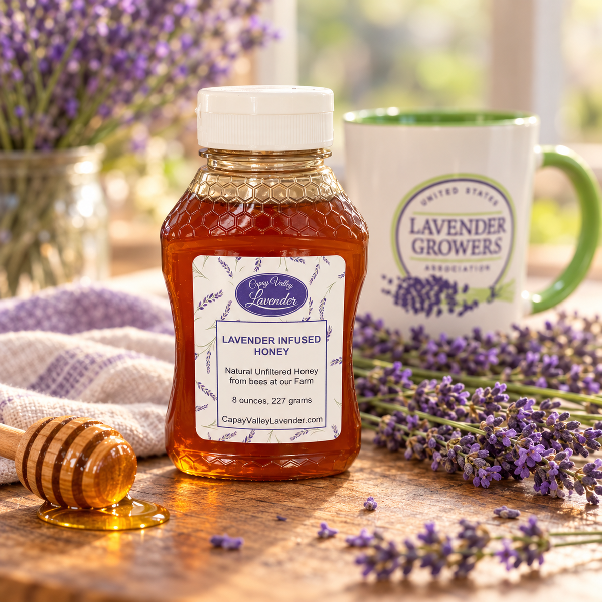 LAVENDER INFUSED HONEY