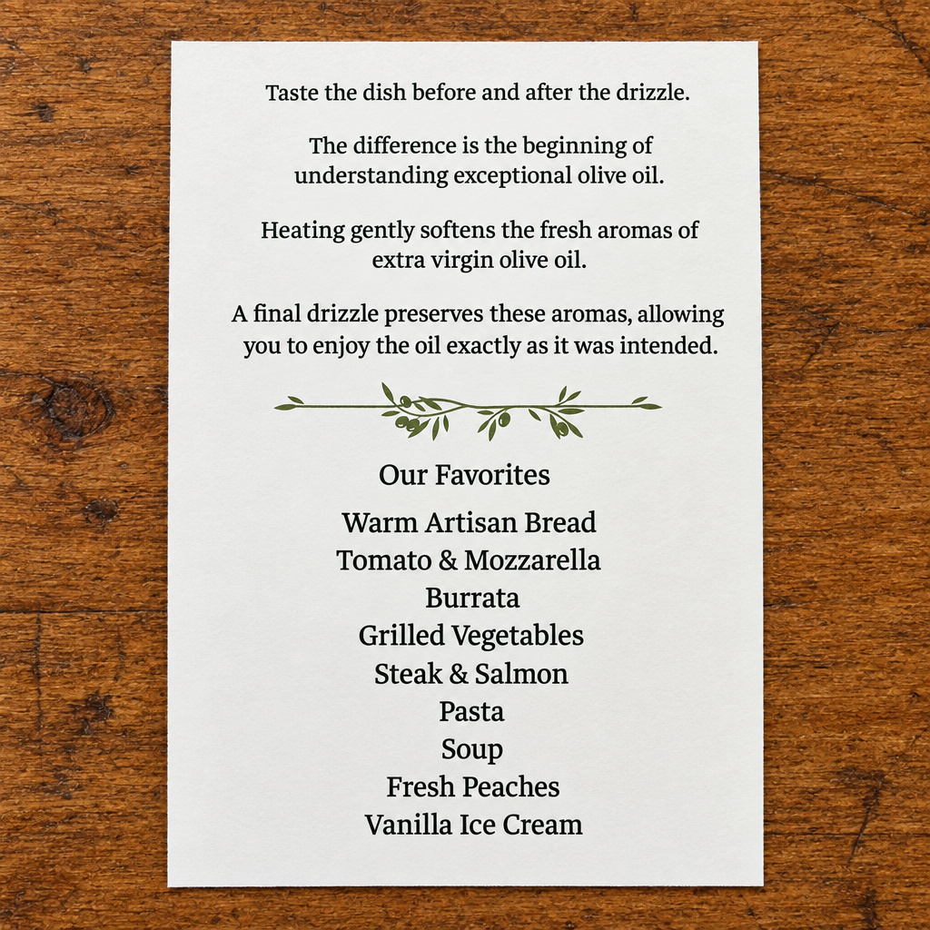 The Final Drizzle card, back with Our Favorites