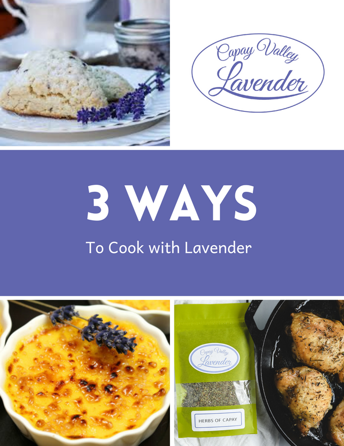 3 WAYS TO COOK WITH LAVENDER